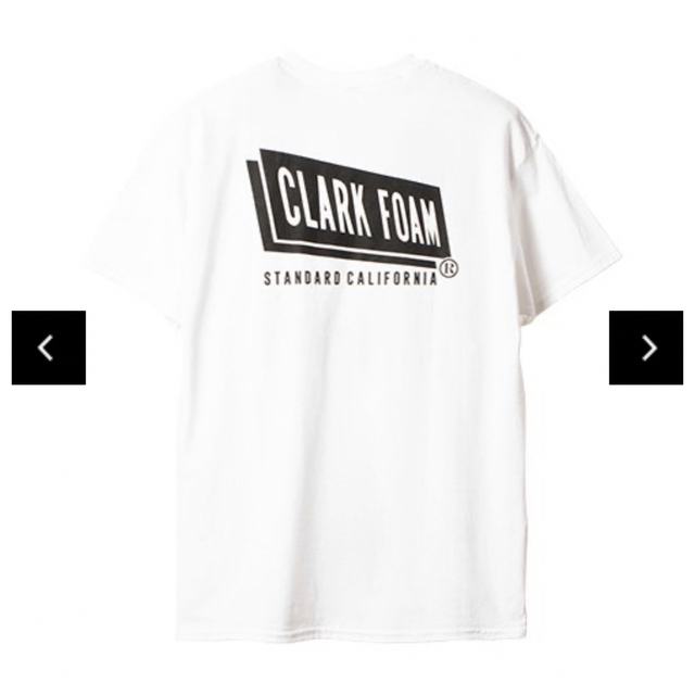 STANDARD CALIFORNIA(スタンダードカリフォルニア)のCLARK FOAM × STANDARD CALIFORNIA LOGO T メンズのトップス(Tシャツ/カットソー(半袖/袖なし))の商品写真