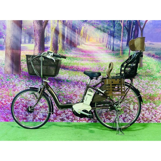 ☆ 5301子供乗せ電動アシスト自転車ブリヂストン3人乗り対応 | irai.co.id