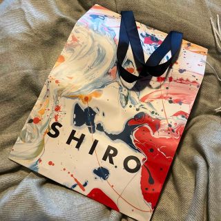 シロ(shiro)のSHIRO 紙袋(ショップ袋)