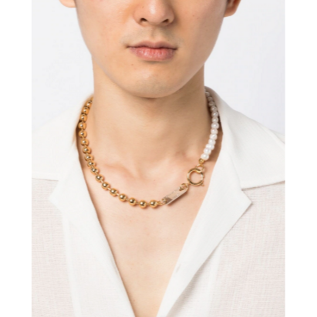 IN GOLD WE TRUST PARIS ロゴプレート ネックレスの通販 by Shingo's shop｜ラクマ