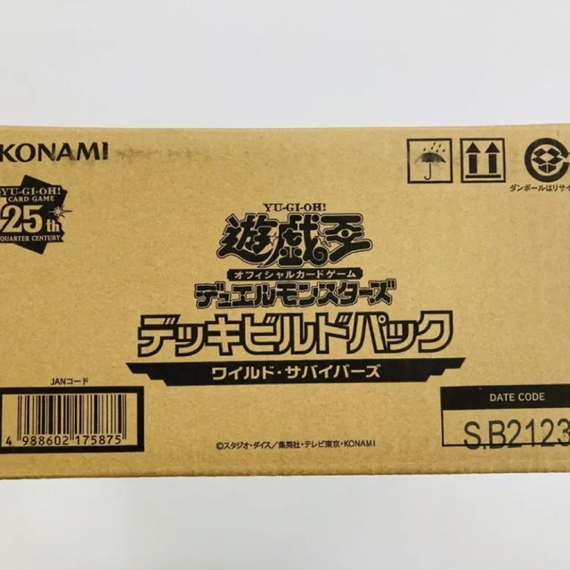 遊戯王　デッキビルドパック　ワイルドサバイバーズ　1カートン　24BOX