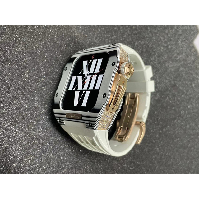 Apple Watch Series8 7 6 5 4 SE用バンド カスタム - その他