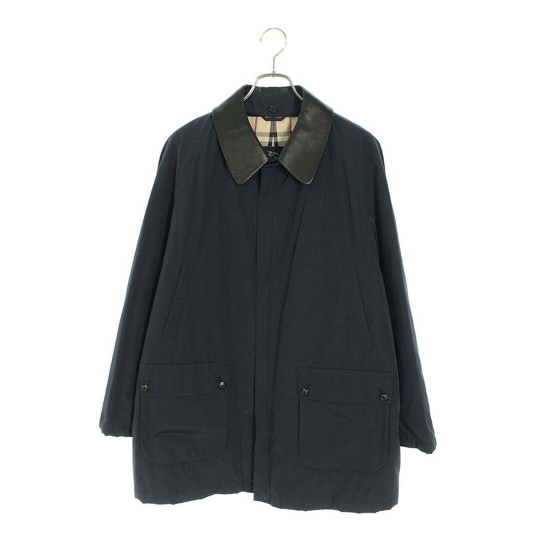 BURBERRY - バーバリーロンドン 裏地チェックジップアップコート BURBERRY - バーバリーロンドン 裏地チェックジップアップコート