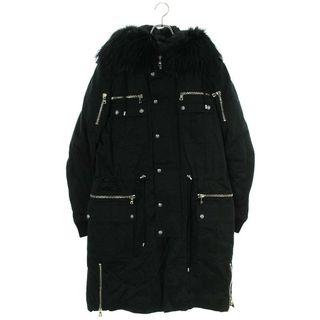美品】バルマン×H\u0026M ダブルブレスト金ボタンミリタリーロング