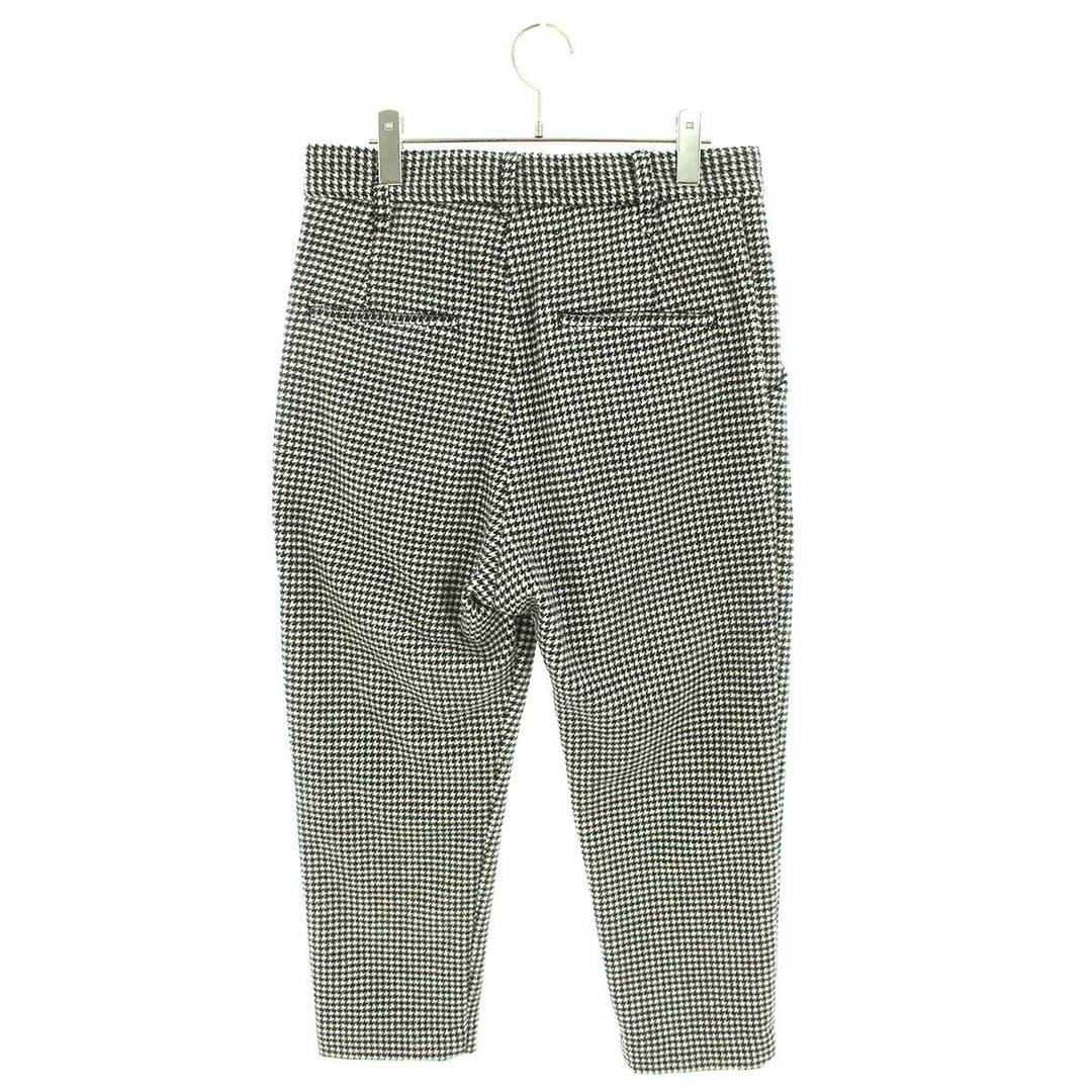 ソングフォーミュート SONG FOR THE MUTE  22AW  MIRROR PANTS -HOUNDTOOTH- 22.2 LES OLYMPIADES 千鳥格子柄スラックス ミラーロングパンツ  メンズ 46 1