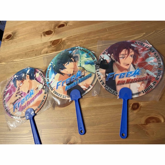 Free!！うちわセット エンタメ/ホビーのアニメグッズ(その他)の商品写真