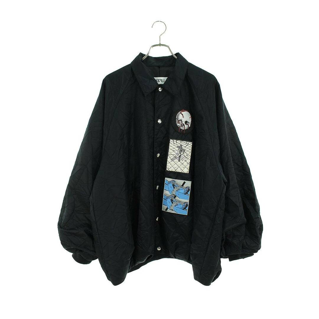 キディル KIDILL 22SS PATCH COACH JACKET KL571 シワ加工パッチコーチ
