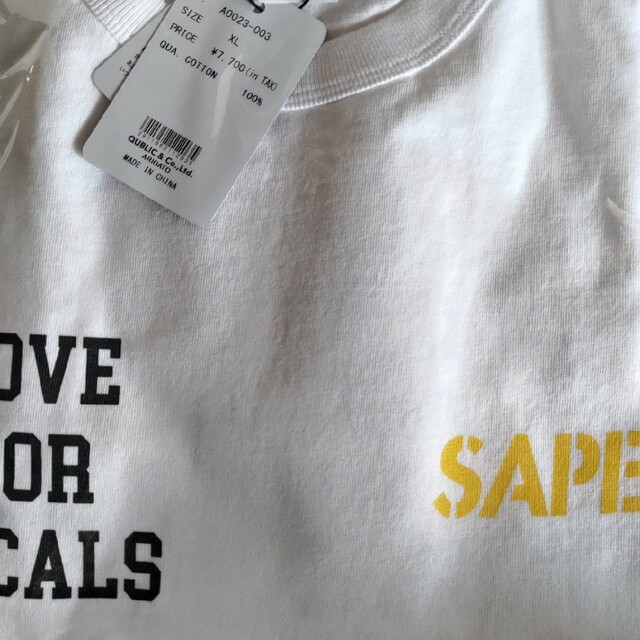 SAPEUR サプール LOVE FOR LOCALS TEE TOKYO