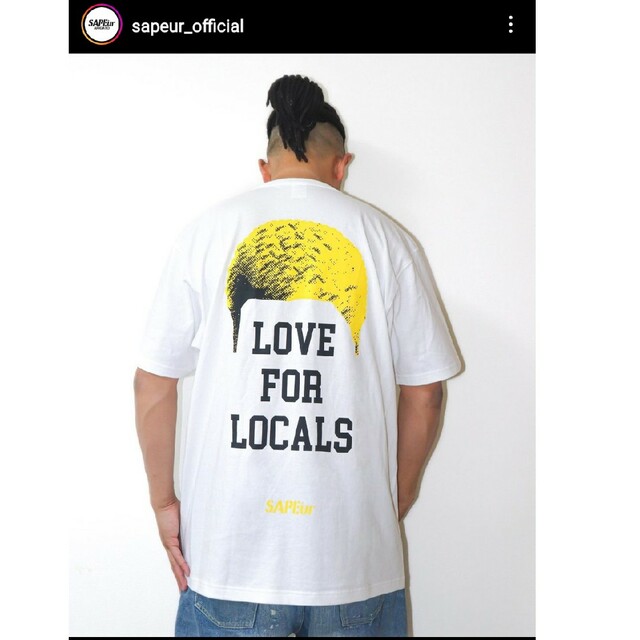 SAPEUR サプール LOVE FOR LOCALS TEE TOKYO - Tシャツ/カットソー