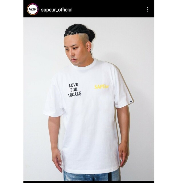 SAPEUR サプール LOVE FOR LOCALS TEE TOKYO - Tシャツ/カットソー