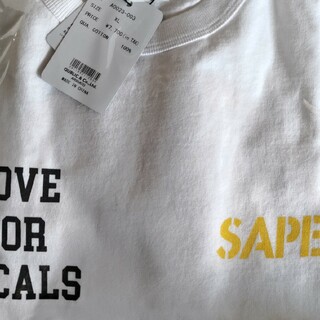 シュプリーム(Supreme)のSAPEUR サプール LOVE FOR LOCALS TEE TOKYO(Tシャツ/カットソー(半袖/袖なし))