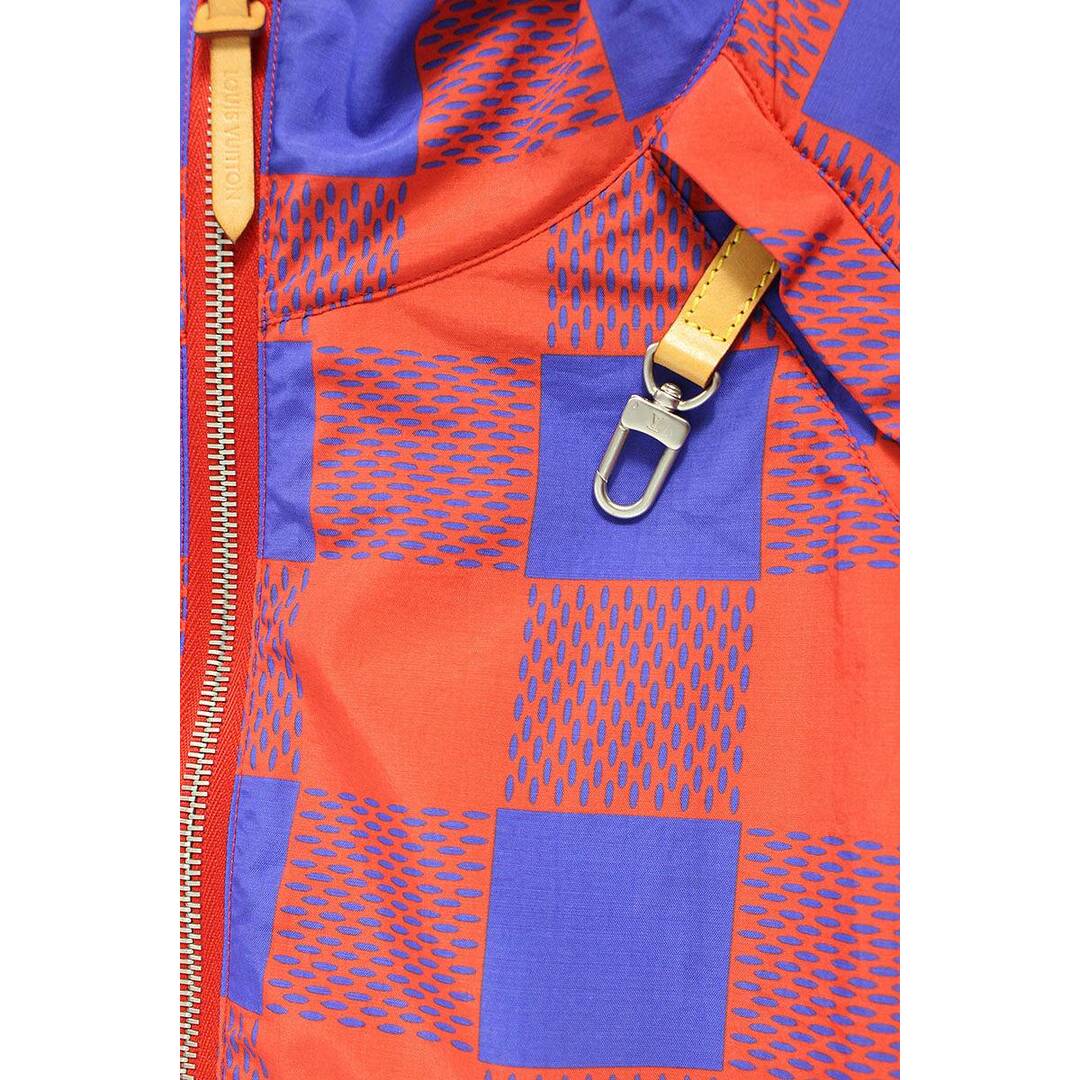 LOUIS VUITTON(ルイヴィトン)のルイヴィトン  12SS  Maasai Check P/O Nylon Jacket RM121 H1BS66PMT マサイチェックナイロンジャケットブルゾン  メンズ 54 メンズのジャケット/アウター(ブルゾン)の商品写真