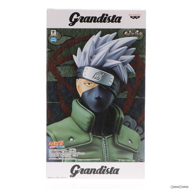 はたけカカシ Grandista-Shinobi Relations- HATAKE KAKASHI NARUTO-ナルト- 疾風伝 フィギュア プライズ(38538) バンプレスト