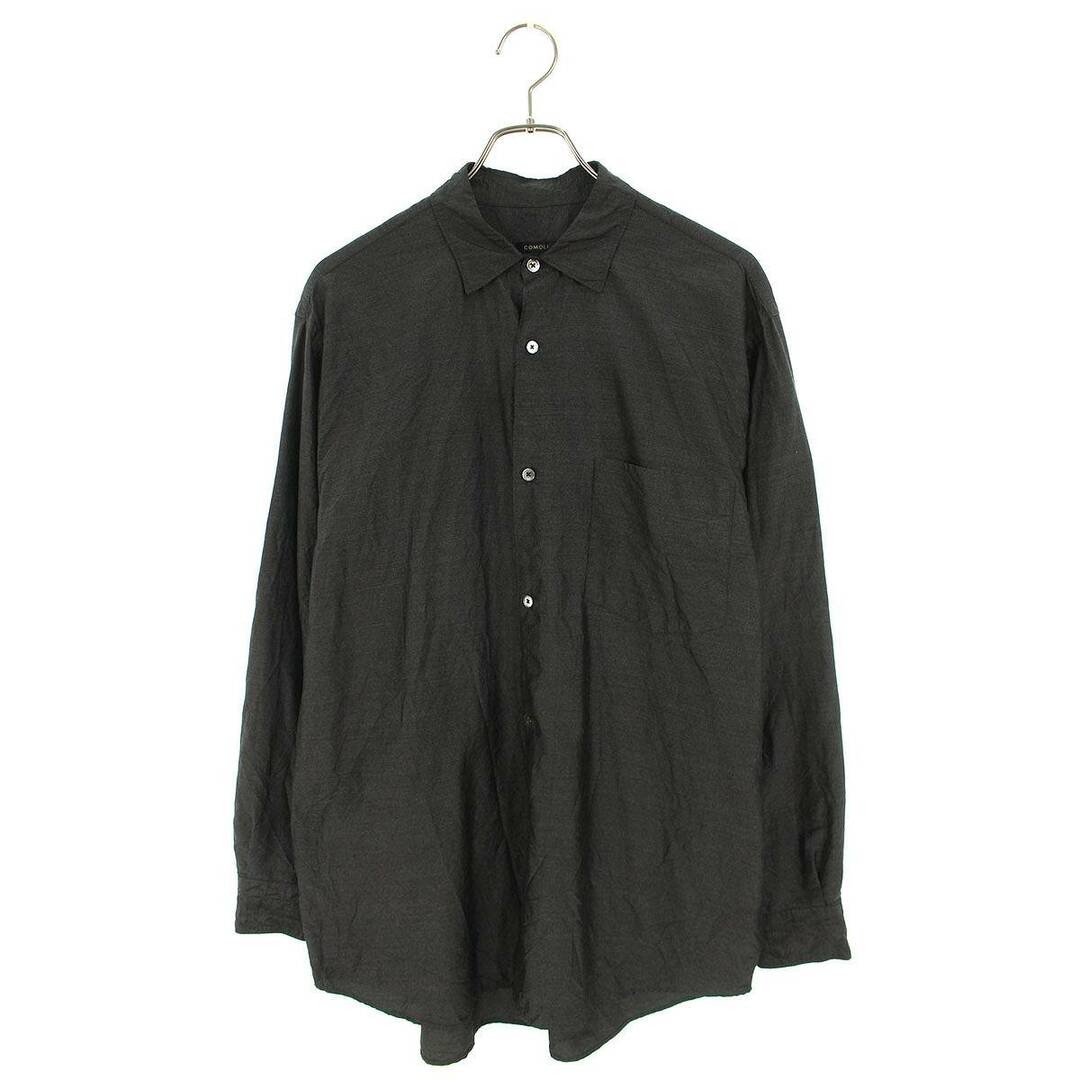 COMOLI - コモリ 21SS T01-02021 シルク長袖シャツ メンズ 2の通販 by