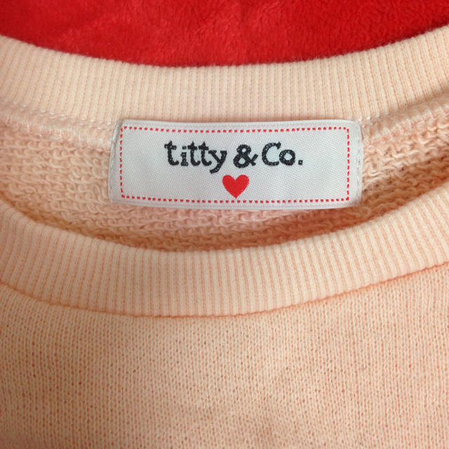 titty&co(ティティアンドコー)のtitty&Co. ミニー短丈パーカー レディースのトップス(パーカー)の商品写真
