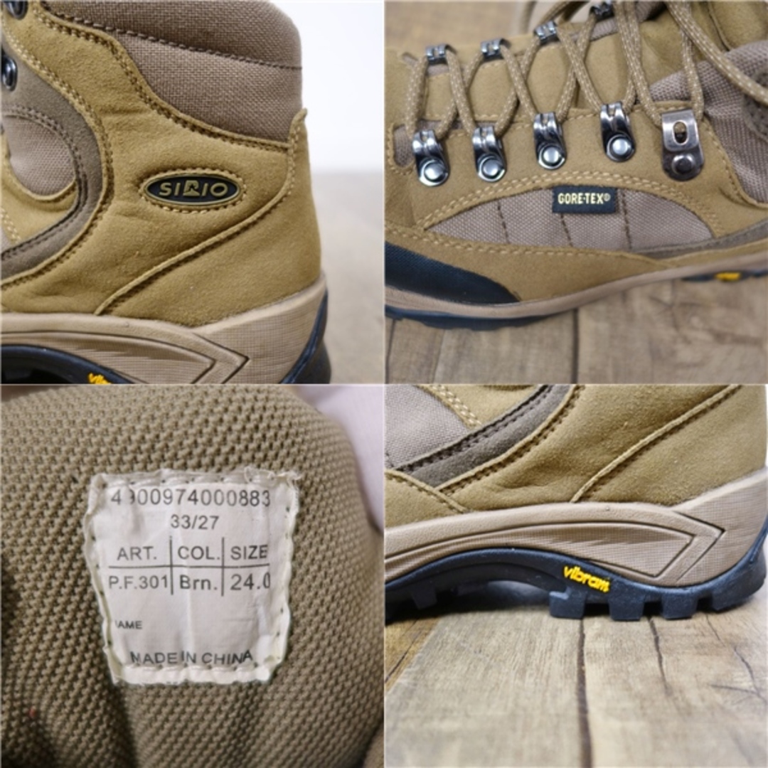 SIRIO(シリオ)のシリオ SIRIO P.F.301 GORE-TEX トレッキングブーツ 24.0cm シューズ ゴアテックス 登山 トレッキング アウトドア 24cm スポーツ/アウトドアのアウトドア(登山用品)の商品写真