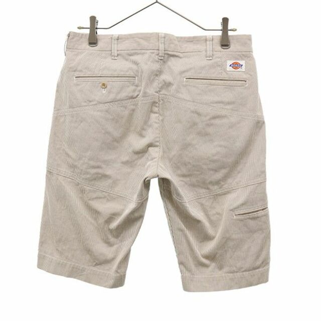 ディッキーズ ストライプ ショートパンツ M ホワイト×ブラウン Dickies メンズ 【中古】 【230601】