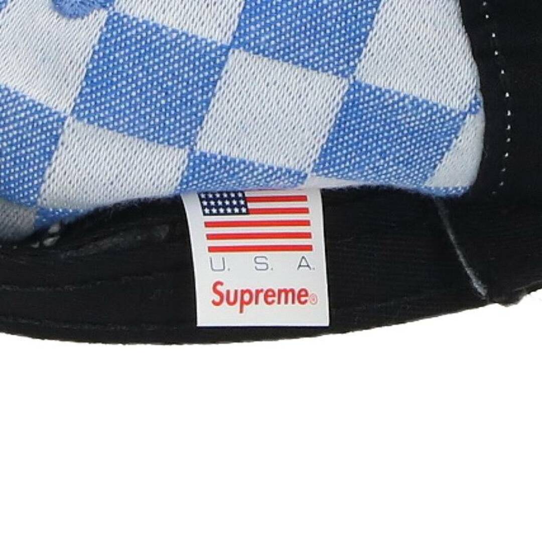 Supreme(シュプリーム)のシュプリーム  Checkerboard Camp Cap ボックスロゴチェッカーボードキャンプキャップ メンズ ハンドメイドのファッション小物(帽子)の商品写真