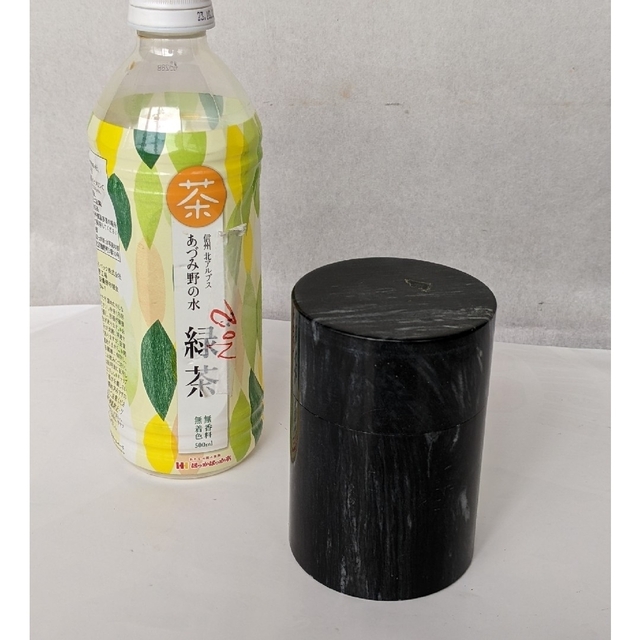 大理石 茶筒 長期保存品 | フリマアプリ ラクマ