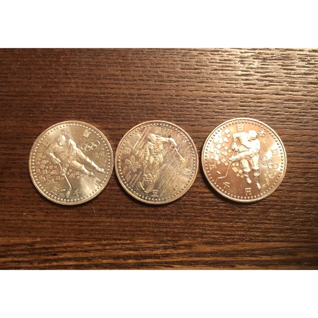 記念硬貨 3枚 額面15000円 記念硬貨 3枚 額面15000円