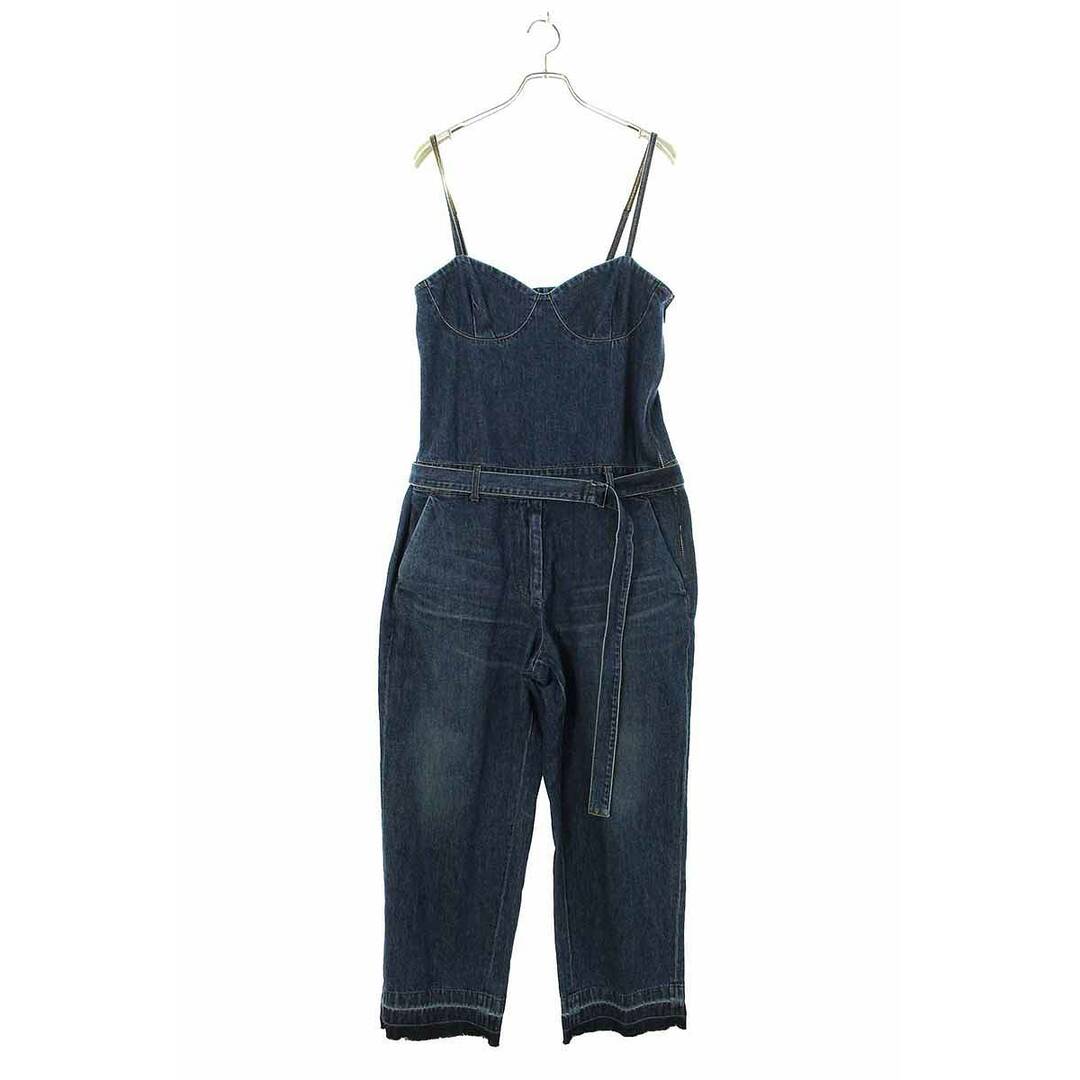 サカイ  23-06483/Denim Jumpsuit ベルト付きデニムオールインワンジャンプスーツ  レディース 3