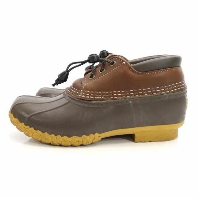 エルエルビーン USA製 ビーンブーツ 7w ブラウン系 L.L.Bean ロゴ レディース 【中古】 【230601】