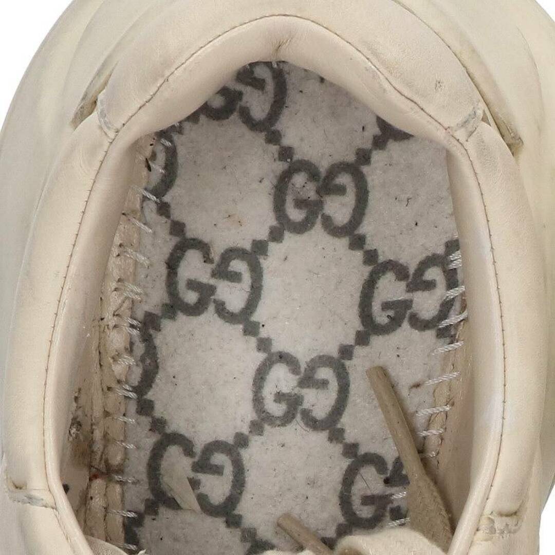 グッチ RHYTON/498916 ヴィンテージ加工ローカットスニーカー メンズ 6