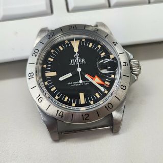 ロレックスRef.1655オマージュGMT PILOT 2　腕時計　美品(腕時計(アナログ))