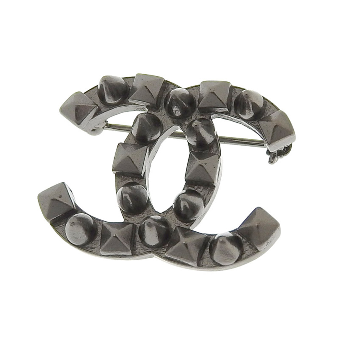 シャネル CHANEL ブローチ ココマーク ブラック 02C  新入荷 CH0831アクセサリー