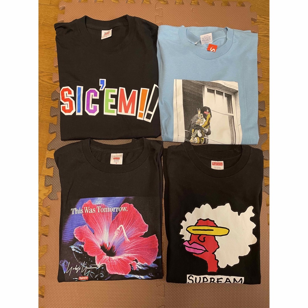 オンラインストア初売 supreme Tシャツ4枚セット Sサイズ 15070円