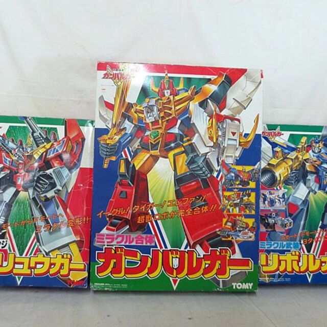 アウトレット 美品 美品 TOMY 元気爆発 ミラクル合体 ガンバルガー