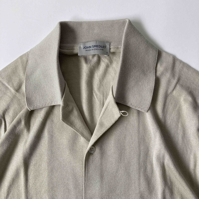 JOHN SMEDLEY(ジョンスメドレー)のジョンスメドレー 30G コットン 半袖  ニットシャツ S4300 メンズのトップス(シャツ)の商品写真