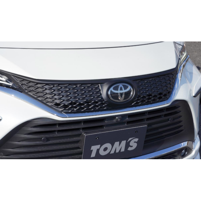 TOM'S トムス 80ハリアー フロントグリル ピアノブラック塗装 未使用品