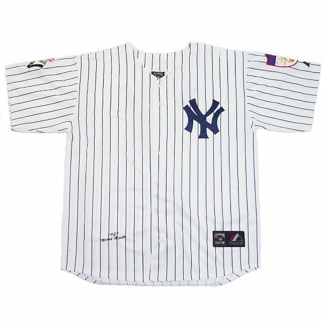 Majestic MLB ニューヨーク ヤンキース レプリカジャージ XL