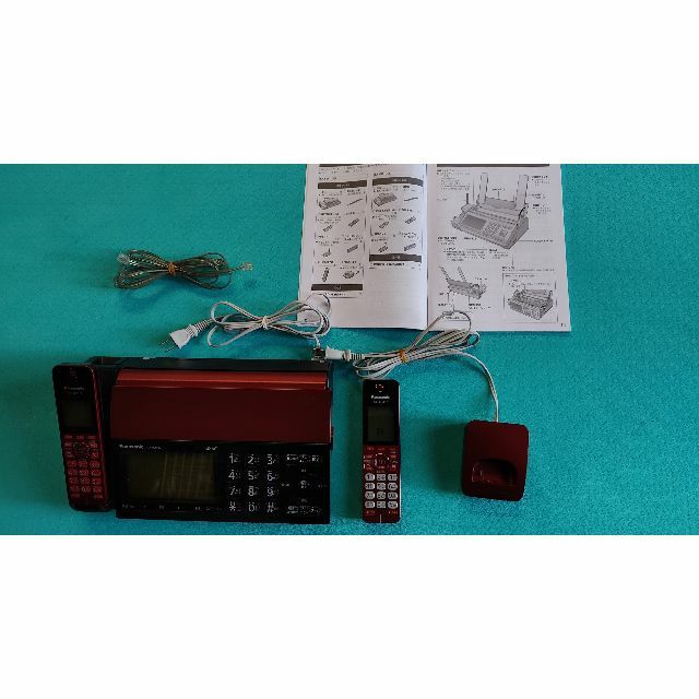 パナソニックFAX KX-PD102-R 電話機 パーソナルファクス