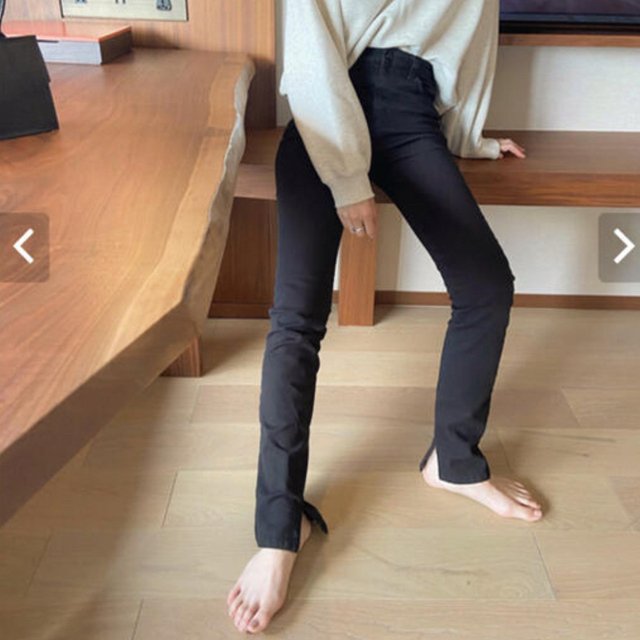 dholic(ディーホリック)のponpon ☆ cutting skinny  レディースのパンツ(デニム/ジーンズ)の商品写真