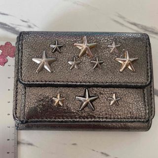 ジミーチュウ(JIMMY CHOO)のジミーチュウ　財布　ミニ　シルバー(財布)