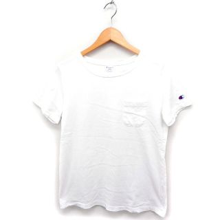 チャンピオン(Champion)のチャンピオン CHAMPION ショートスリーブ Tシャツ カットソー 白(Tシャツ(半袖/袖なし))