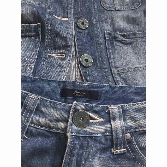 UNITED ARROWS(ユナイテッドアローズ)のUNITED ARROWS 購入　デニムスカート　 レディースのジャケット/アウター(Gジャン/デニムジャケット)の商品写真
