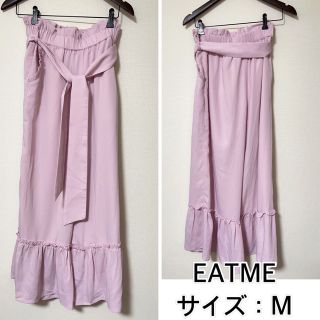 イートミー(EATME)の新品❤️EATME フレアワイドパンツ　イートミー(カジュアルパンツ)