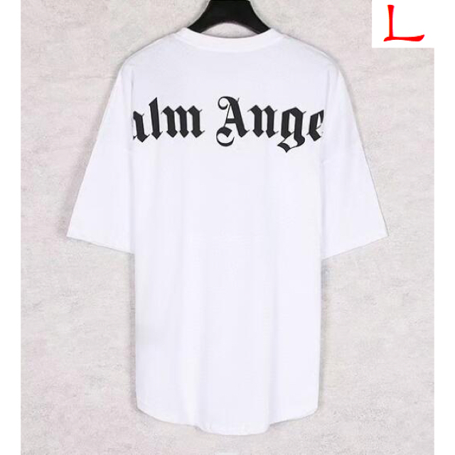 サイズL白Palm Angels クラシック Tシャツ - Tシャツ/カットソー(半袖