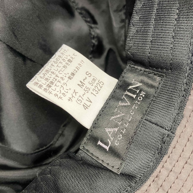 LANVIN(ランバン)の即決 LANVIN ランバン ハット 帽子 レディースの帽子(ハット)の商品写真