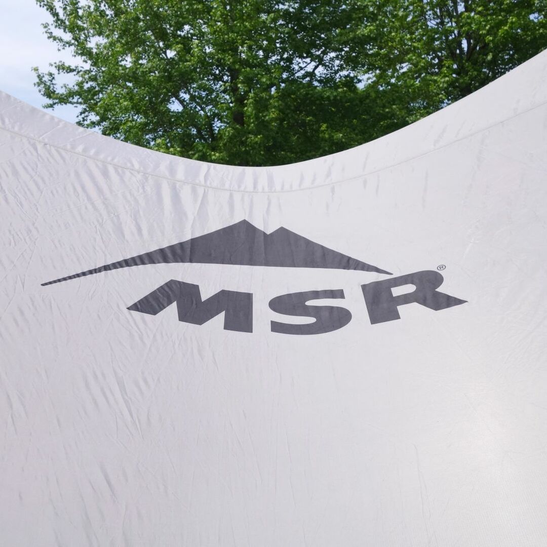 廃盤 極希少 エムエスアール MSR 復刻版 パビリオン ポール 2本 大型 シェルター テント タープ キャンプ