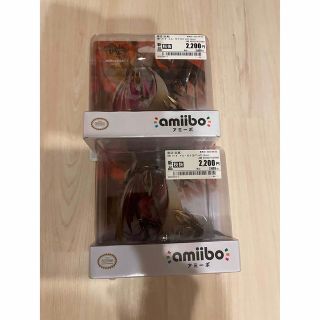 メルゼナamiibo新品未開封2ケセット！(ゲームキャラクター)