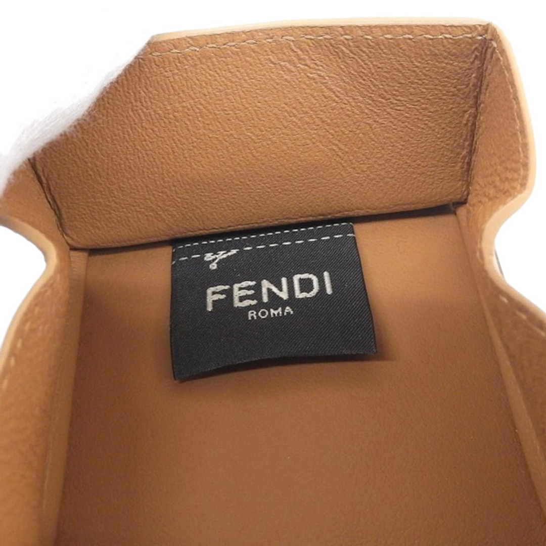 other(アザー)のフェンディ FENDI ピーカブー コインケース 小銭入れ レザー ブラウン 8M0453 中古 新入荷 OBB0498 レディースのファッション小物(コインケース)の商品写真