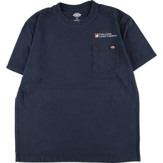 ディッキーズ(Dickies)の古着 ディッキーズ Dickies 半袖 ワンポイントロゴポケットTシャツ メンズL /eaa340712(Tシャツ/カットソー(半袖/袖なし))