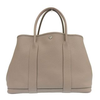 エルメス(Hermes)のエルメス HERMES ガーデンパーティPM トートバッグ ネゴンダ トゥルティエールグレー T刻印 2015年 中古 新入荷 HE0832(トートバッグ)