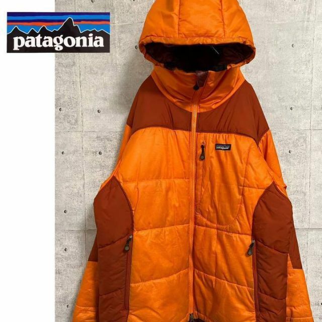 patagonia パタゴニア ダスパーカー　マンゴーオレンジ　Mサイズ　.