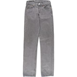 リーバイス(Levi's)の古着 リーバイス Levi's リーバイス501 ユーロモデル ストレート デニムパンツ フランス製 レディースL(w28) /eaa340010(デニム/ジーンズ)