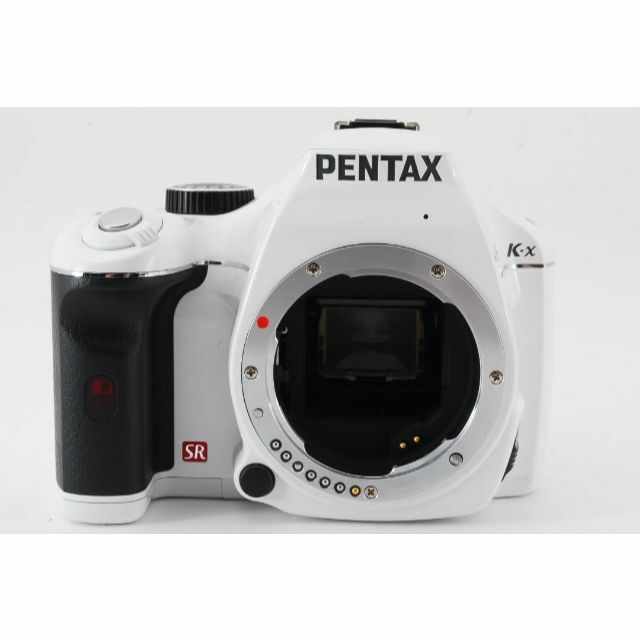お届けする物カメラ本体E15★美品★ PENTAX K-X ボディ ホワイト　/4936-4